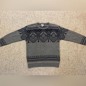 Blacksmith sweater, size large, color gray blue